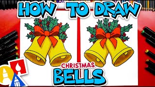 How To Draw Christmas Bells - Advanced