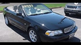 *SOLD* 2001 Volvo C70 LT Convertible Walkaound, Start up, Tour and Overview