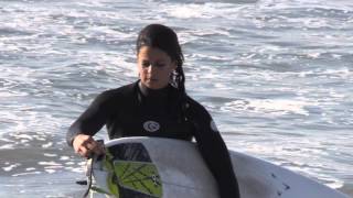 Surfing Oceanside, CA Pier Big Waves January 17, 2016 with DJI Phantom 3 Drone