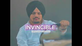 INVINCIBLE-[Slowed+Reverb]-Sidhu Moosewala|Steel Bangelz|The Kidd|Moosetape