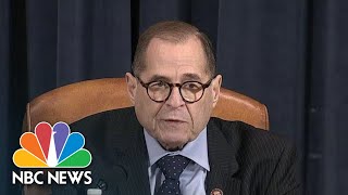 Jerry Nadler Opens Impeachment Hearing Asking Republicans To Remember Their Legacy | NBC News