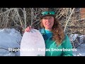 Pallas Snowboards NightWitch banked slalom prototype board | Shapersummit 2020