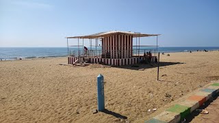 Thiruvanmiyur Beach Morning | ECR Beach Chennai | india | Walking Tour