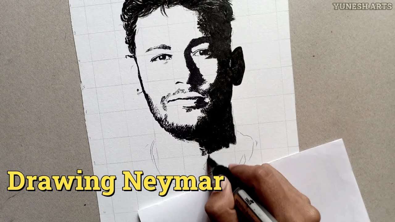 Neymar Drawing