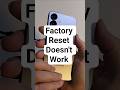 Samsung Galaxy Reset NOT Working Right ??? The Factory Reset Doesn't Work (Samsung Galaxy S25)