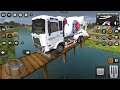 NYUNGSEB KE SUNGAI MOBIL TRUK OLENG MOBIL MOLEN MIXER MEMBAWA SEMEN COR TIGA RODA MOBIL SIMULATOR.