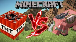 MINECRAFT || 20k TNT's Vs 200 Zoglins || Battle Series || Ep. 02 || PHONIX GAMING