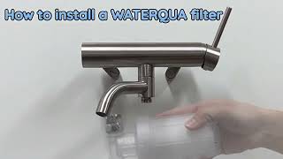 HANAQUA | How to installation a Waterquafilter