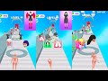 BARBIE OUTFITS PART.1 #gameplay #game #buildaqueen #toytoyschannel #games