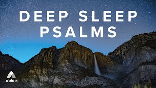 Sleep for 8 Hours with Guided Meditation of Psalms - BLACK SCREEN