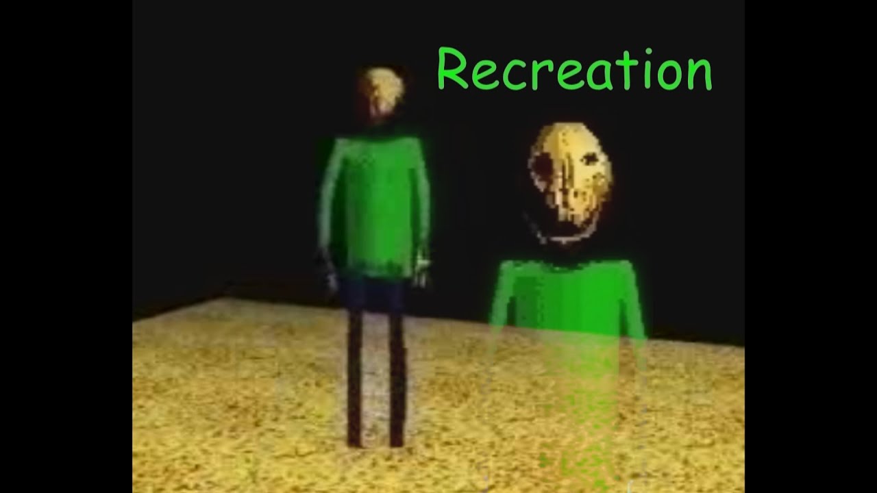 Baldi 7 Recreation Youtube