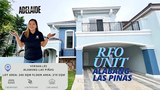 Ready For Occupancy House and Lot For Sale Along Alabang Las Piñas | Versailles Alabang |Adelaide