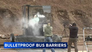 SEPTA tests bulletproof glass to protect bus drivers