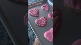 Heart Conchas🤍#foryou #fypシ #baking #viral #concha #shorts #pandulce #valentinesday