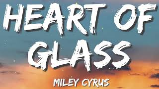 Miley Cyrus - Heart Of Glass (Lyrics) Live from the iHeart Music Festival