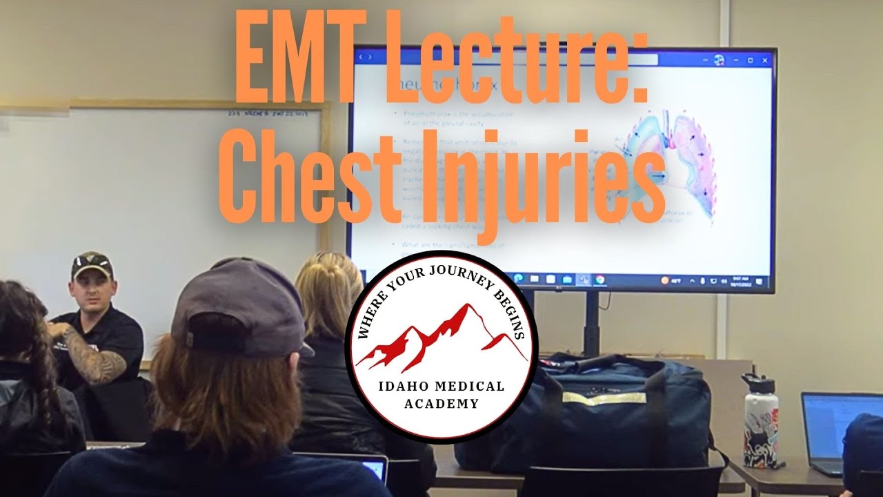 EMT Lecture: Chest Injuries - YouTube