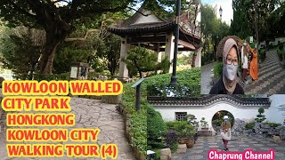 #Chaprungchannel Aktivitas||HONGKONG - KOWLOON CITY| WALKING TOUR (4)KOWLOON WALLED CITY PARK‼️