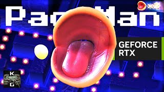 Experience PACMAN-RTX like never before: Mind-blowing graphics and gameplay! ☺🎮📱