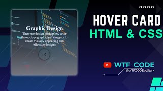 Create Awesome Image Card Hover Effect Animation using CSS | Free Source Code | WTF CODE