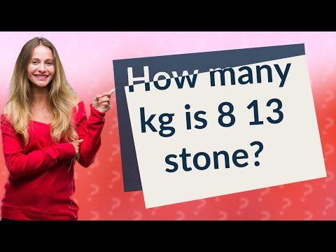 What does 8 stone mean?