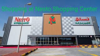 Shopping at Nesto Isa town Bahrain