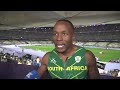 south africa s akani simbine misses on podium in 100m finals in paris.