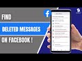 How to Find & Recover Deleted Facebook Messages (2025) – Messenger Chat Recovery Guide!