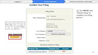 Maricopa County: E file Walkthrough
