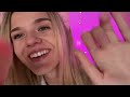 asmr massaging your stresses away 🪻⋆☾⋆⁺₊ face massage pampering