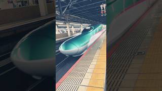 【E5系新幹線】東京新幹線車両センターを通過走行シーン‼️（あーたんといっしょ）@Ah-tanTV .Japan.Feb2025 #新幹線 #あーたん #shorts