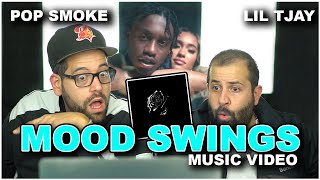 THE VISUALS WERE ON POINT!! POP SMOKE - MOOD SWINGS ft. Lil Tjay (Official Video) *REACTION!!