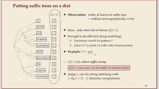 COMP526 Unit 6-5 2020-03-09 Text Indexing: suffix arrays