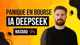 Panique Boursière: Pourquoi DeepSeek a Fait Chuté l'Indice Nasdaq?