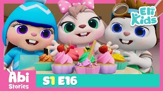 Rainbow Cupcakes | Abi Stories Episode 16 | Eli Kids Educational Cartoon