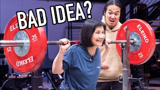 Strength Training for Beginners - Legs Workout with Mum 😍