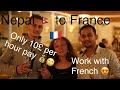 Earning in France | Monthly salary in France | Nepali student’s income in France