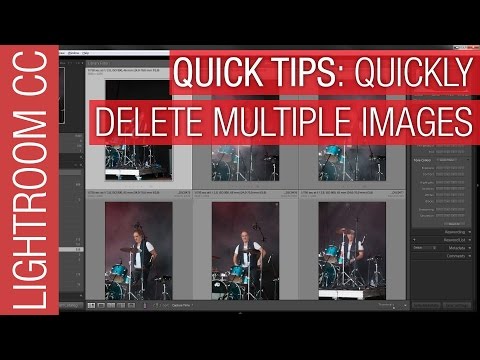 How To Quickly Delete Multiple Photographs in Adobe Lightroom How To Quickly Delete Multiple Photographs in Adobe Lightroom