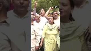 Delhi: BJP holds protest over renovation of CM Arvind Kejriwal’s official residence
