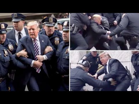 The Internet Falls For Deepfake Of Trump Arrest - YouTube