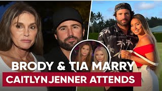 Brody Jenner Marries Tia Blanco | Caitlyn Jenner Attends Intimate Malibu Wedding