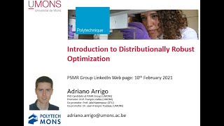 Introduction to Distributionally Robust Optimization
