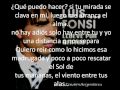 Luis Fonsi - Llueve por dentro LYRICS