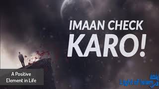 (Latest Bayan) Imaan Check Karo! | Maulana Tariq Jameel