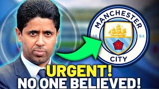 URGENT! EXPLODE NOW! THIS NOBODY EXPECTED! LATEST NEWS FROM MANCHESTER CITY
