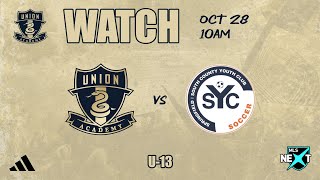 Union Academy U13 vs Springfield SYC [10.28.23]