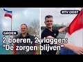 Omgekeerde vlaggen: waarom boeren ze recht hangen (of juist niet) | RTV Oost