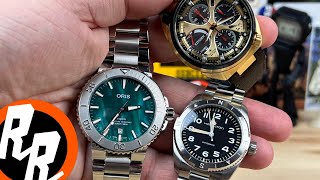 Unboxing Citizen, Hamilton, and Oris. (Saltzman’s)