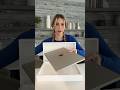 First look at the new MacBook Air M3🤩🤩 #shorts #apple #unboxing #computer #college #MacBook #m3