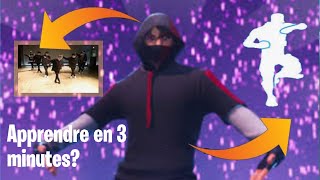 apprendre la danse scenario de fortnite en 3 minutes facile - michou fortnite dance