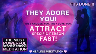 INSTANT CONTACT & HEALING ✨Attract Specific Person FAST ✨  [Telepathy SP Meditation]